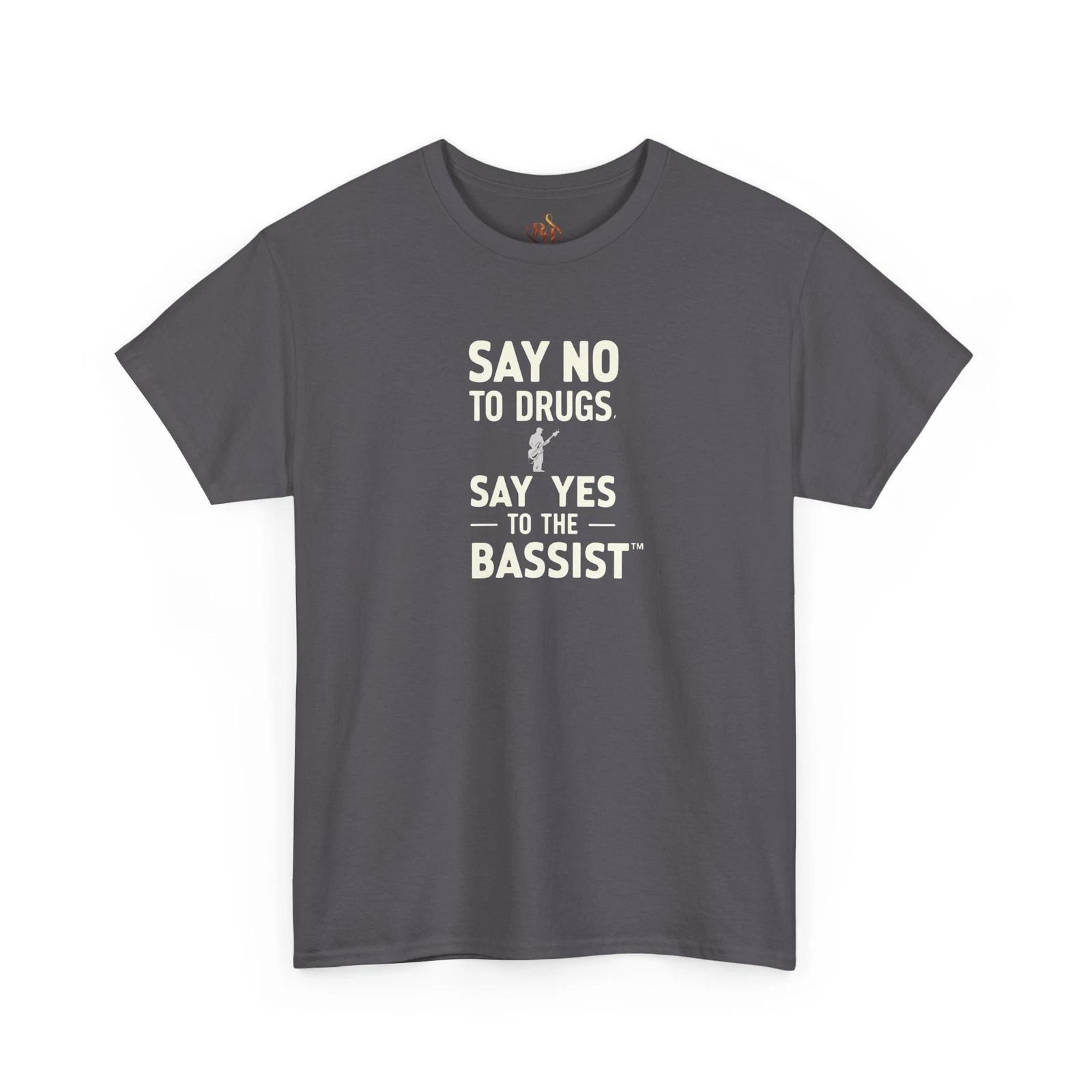 

Say No to Drugs Band Tee, Music Lover Gift, Vintage Funny T-Shirt, Unisex Cotton 4XL