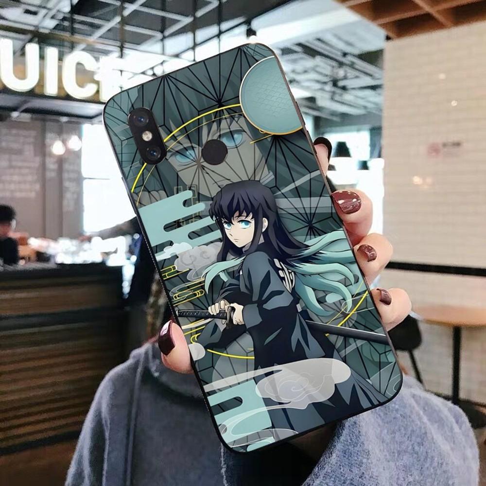M-Muichiro Cartoon T-Tokito Phone Case For Xiaomi Mi 5X 8 9 10 11 12 Lite Pro 10T PocoX3pro PocoM3 Note 10 Pro Lite