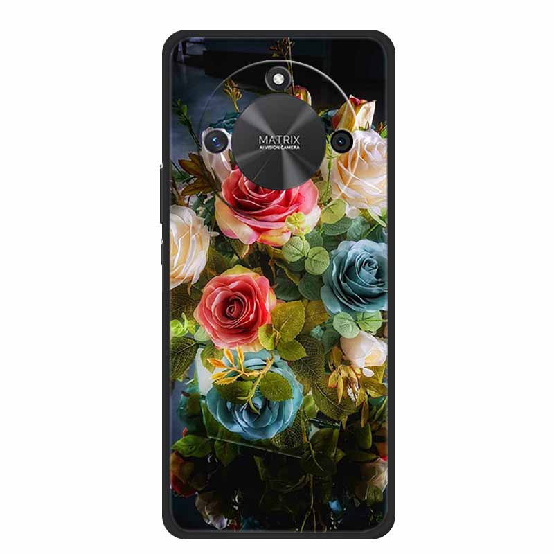 Phone Case For Honor X60 5G Back Cover Case HonorX60 Black Silicone Soft Funda For Honor X9c Smart Case HonorX9c Smart Coque Bag