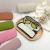 Large -capacity Eyeglasses Case Dustproof Sunglasses Cover Silicone Glasses Storage Bag  Outdoor