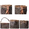 Louis Vuitton Noe   Monogram Shoulder Bag  Handbag  Drawstring Style, Brown   Authenticated  from  Japan