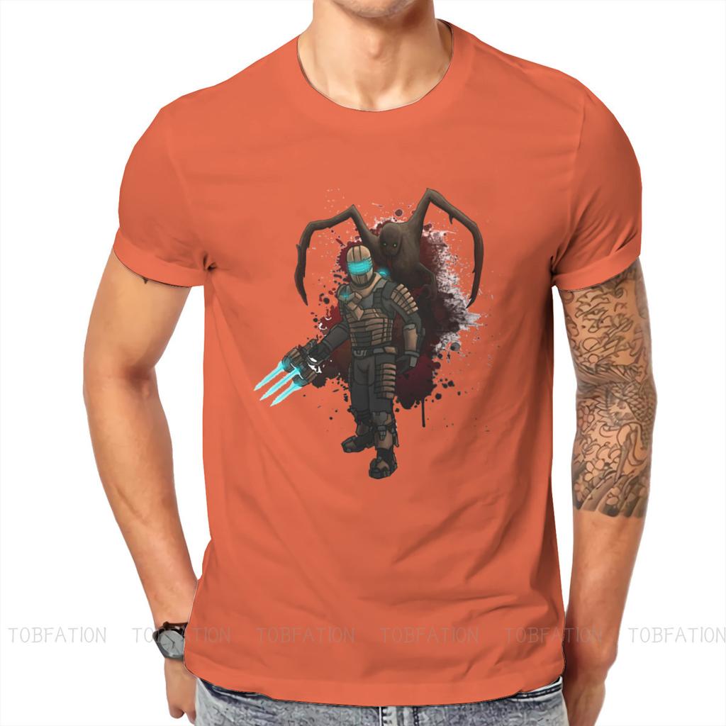 Dead Space Video Game Isaac Clarke T Shirt Classic Teenager Homme High Quality Tshirt Big Size Crewneck Short Sleeve