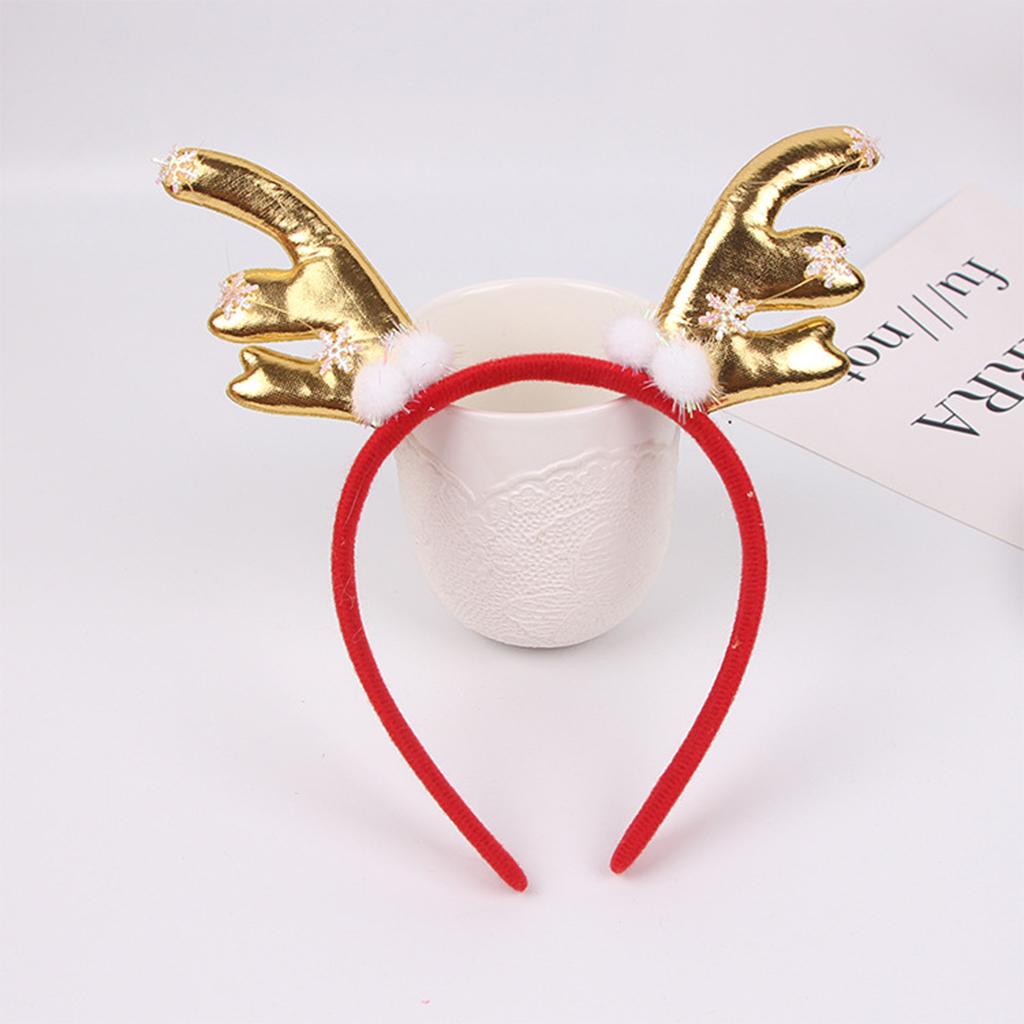 Animal Deer Horns Headband Xmas Antlers Hairband Easter Christmas Headwear