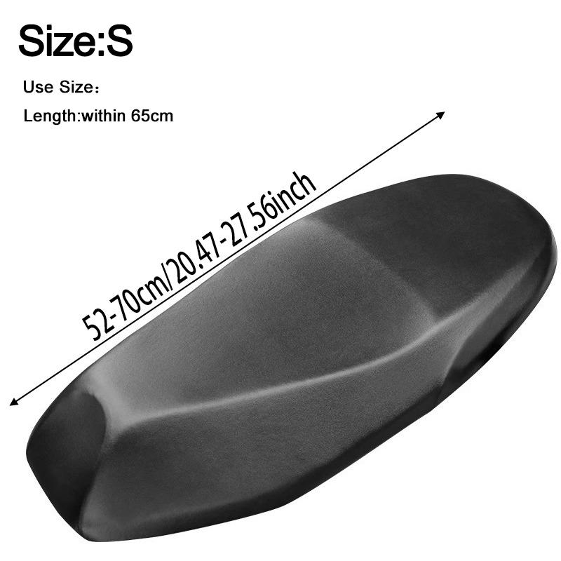 

Waterproof Motorcycle Seat Cover Breathable PU Leather Cushion Cover Weather Protector Sunscreen For Motorcycle Electric Scooter