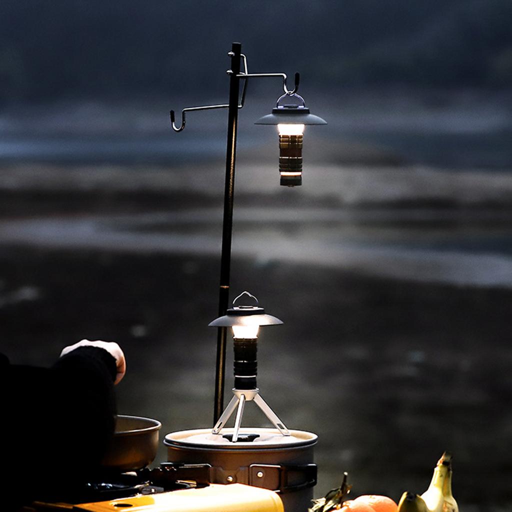 Portable Camping Light with Magnetic LED Hanging Lamp Multipurpose Tent Lantern for Outdoor Hiking Backpacking Fishing