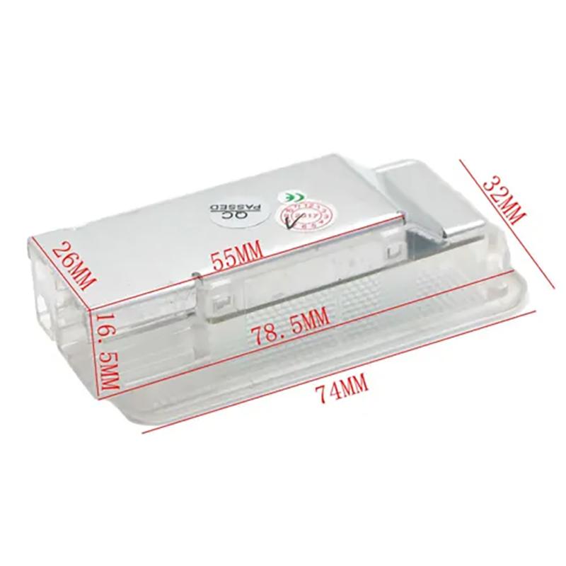 Lampă LED pentru portbagaj pentru mașină, 2 bucăți, pentru picioare, sub ușă, pentru torpedo, pentru Peugeot 1007, 206, 207