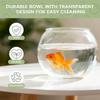 Mini Goldfishs Bowl, Decorative Aquarium, Desktop Transparent Landscape Fish Tank, Ornamental Turtle Tank, For Home Decor