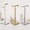 Long-Lasting Stainless Steel Bag Display Stand Stable Freestanding Handbag