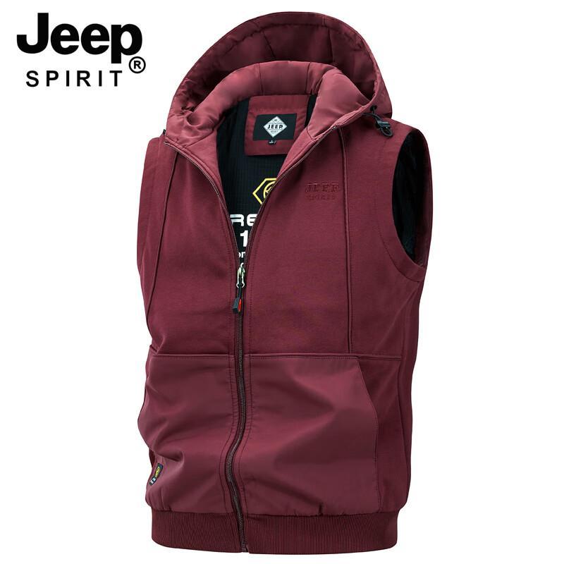 JEEP SPIRIT Men s Multi-Pocket Outdoor Vest L