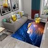 Japanese-style Sea Wave Carpet Floor Mat Entrance Doormat Home for Living Room Bathroom Bedroom Soft Non-slip Absorbent Area Rug