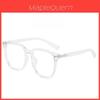 Retro Hexagon Blue Light Blocking Glasses Frame With Resin Lenses For Stylish Office Wear