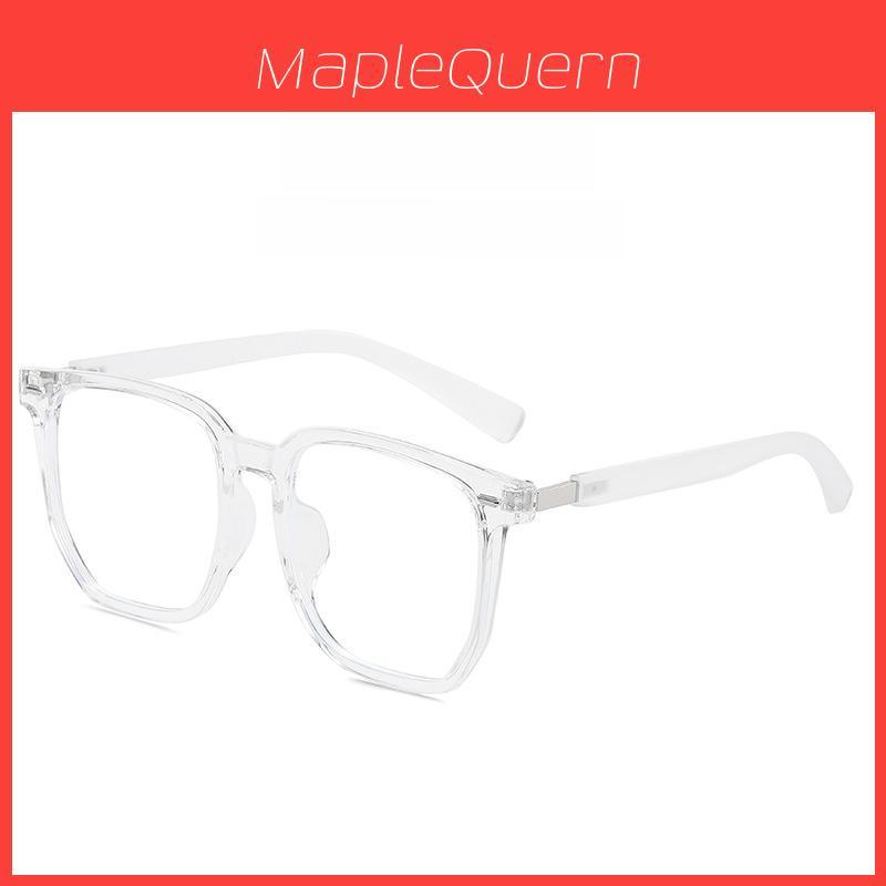 Retro Hexagon Blue Light Blocking Glasses Frame With Resin Lenses For Stylish Office Wear