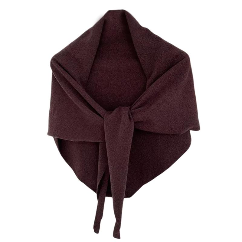Versatiles Knitted Shawl Light weight Capes Fashionable Breathable Ponchos Warm Winter Accessory