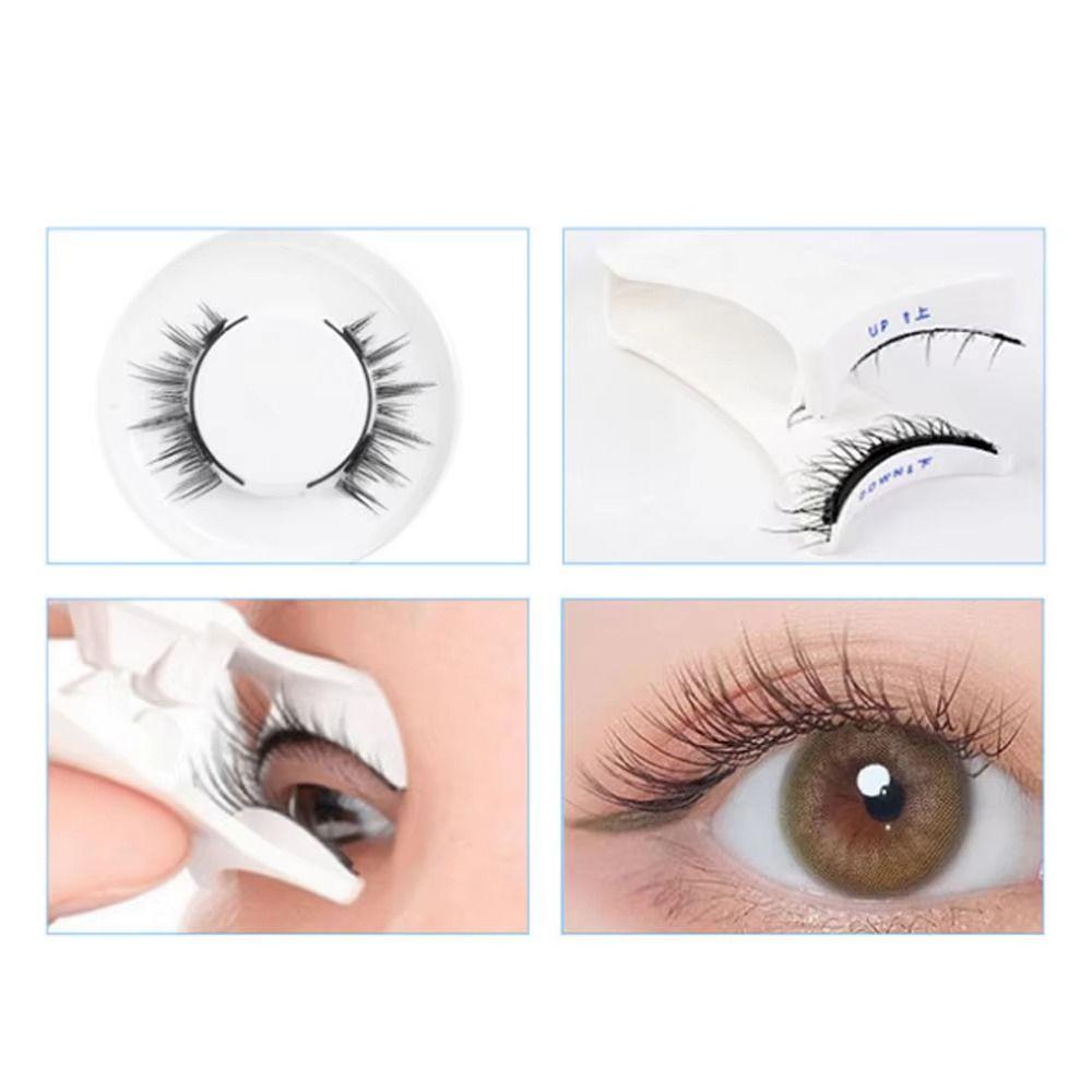 No Glue Required Manga Lashes Repeatedly Magnetic False Eyelashes Wispy Lashes  Women