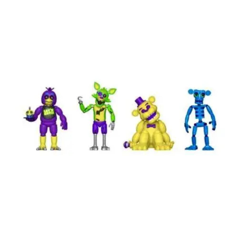 4 Stück/Set Five Nights at Freddy's Charakter Niedlich Schachtel PVC Actionfigur Modell Spielzeug für Kinder Geschenk