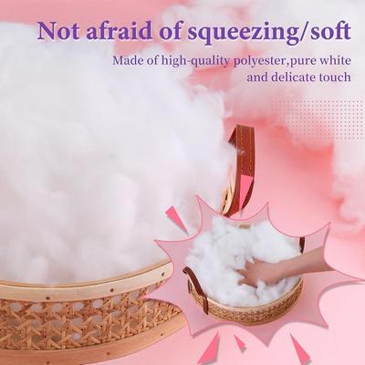 100 g/3,5 oz polyesterová výplň Fiberfill pro malá vycpaná zvířata Háčkovaná vláknitá výplň Poly náplň pro domácí kutily
