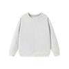 Modisches 330g Oversized Casual Herren American Streetwear Einfarbig Rundhals Sweatshirt - Herren Herbst Winter Basic Sweatshirt