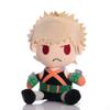 Hero Academia Plush Toy 24CM Anime Stuffed Dolls Midoriya Izuku Todoroki Shoto Bakugou Katsuki Ochaco Uraraka Children Birthday Gifts