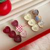 Practical Hair Pin for Women Teens Multifunctional Use As Bang Clip Enhancing Hairstyles with Stylish Grid Accent