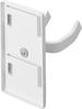 Yamazaki (Yamazaki Industries) [Includes plasterboard tweezers and wood screws] Wall Guitar Hook, Plasterboard Wall Compatible, White, W8 x D11.5 x H1