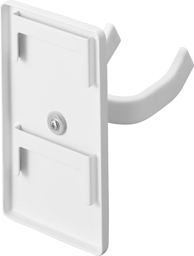 Yamazaki (Yamazaki Industries) [Includes plasterboard tweezers and wood screws] Wall Guitar Hook, Plasterboard Wall Compatible, White, W8 x D11.5 x H1