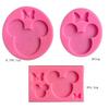 DIY Mouse Head and Bow Shape Silicone Mold for Keychains Jewelry Making Accessories Tools
