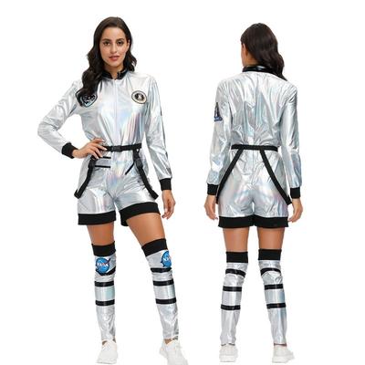 Dospělý vesmírný oblek Halloween putující Zemí astronaut vesmírný oblek pár styl párty výkonnostní oblek