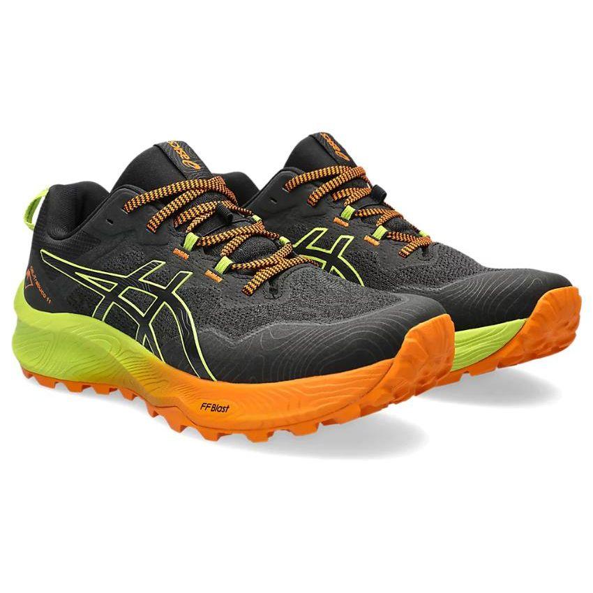 Asics Gel Trabuco 11 Svart Neon Lime Herre Sneakers 1011B605-002