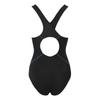 One Piece Swimsuit with Padded Cups Wireless Support Geometric Print Sleeveless Design Athletic Fit Swimwear for Women