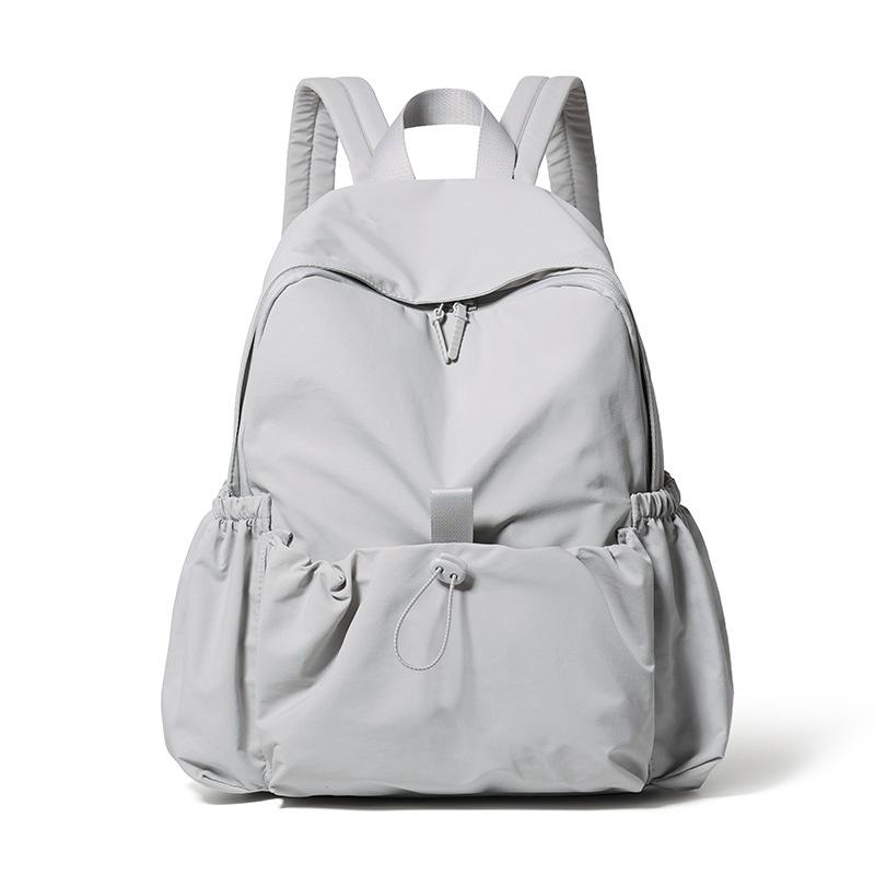 Men Women Backpack Nylon Lightweight Large Capacity Travel Backpack Student Schoolbag