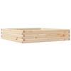 VidaXL Planter 110x110x23 Cm Solid Pine Wood, Outdoor Planter, Flower Box, Plant Box, Planter of 847213