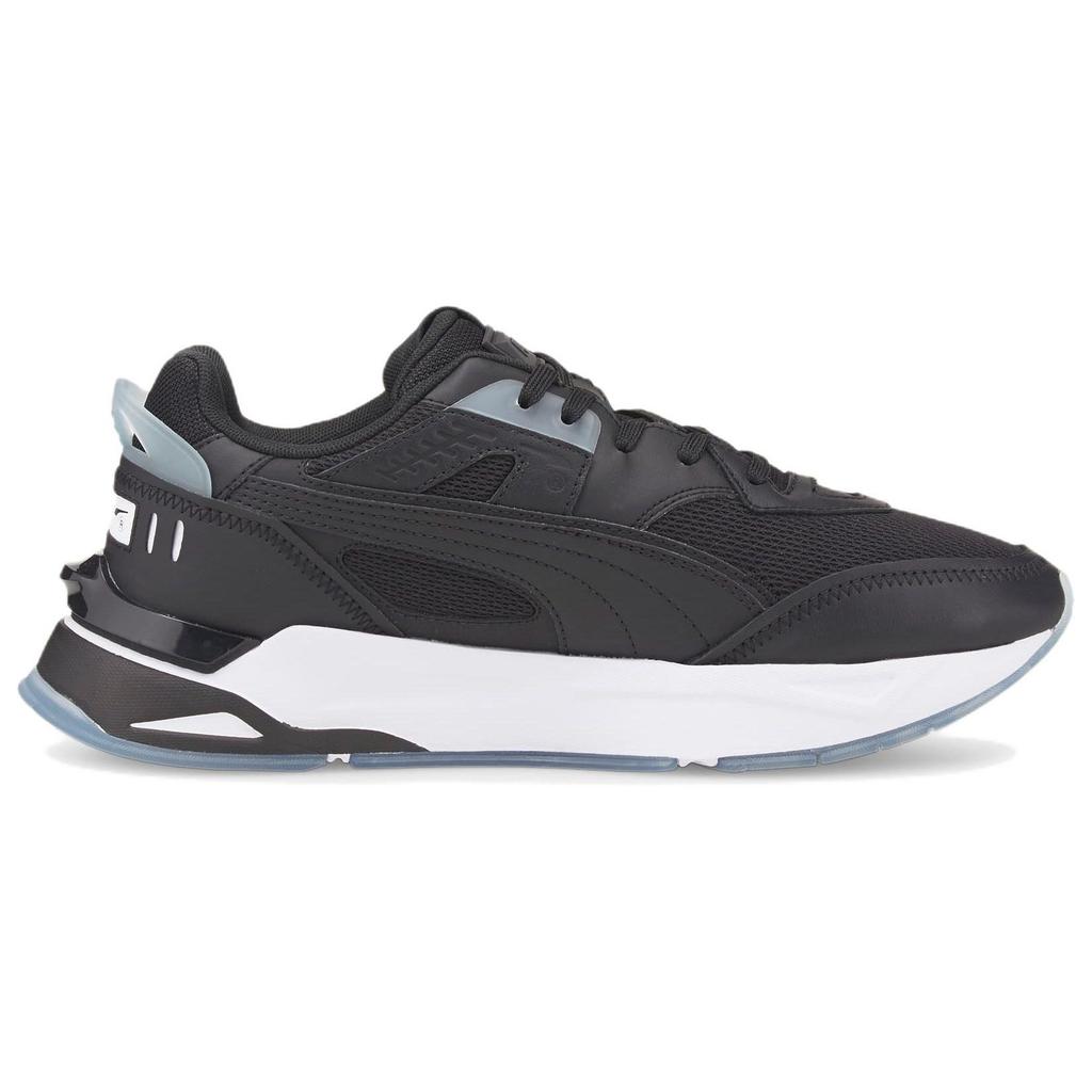 Puma Mirage Sport Contrast Fabric Leather Casual Low-Top Sneakers Unisex sneakers Black White 383560-02