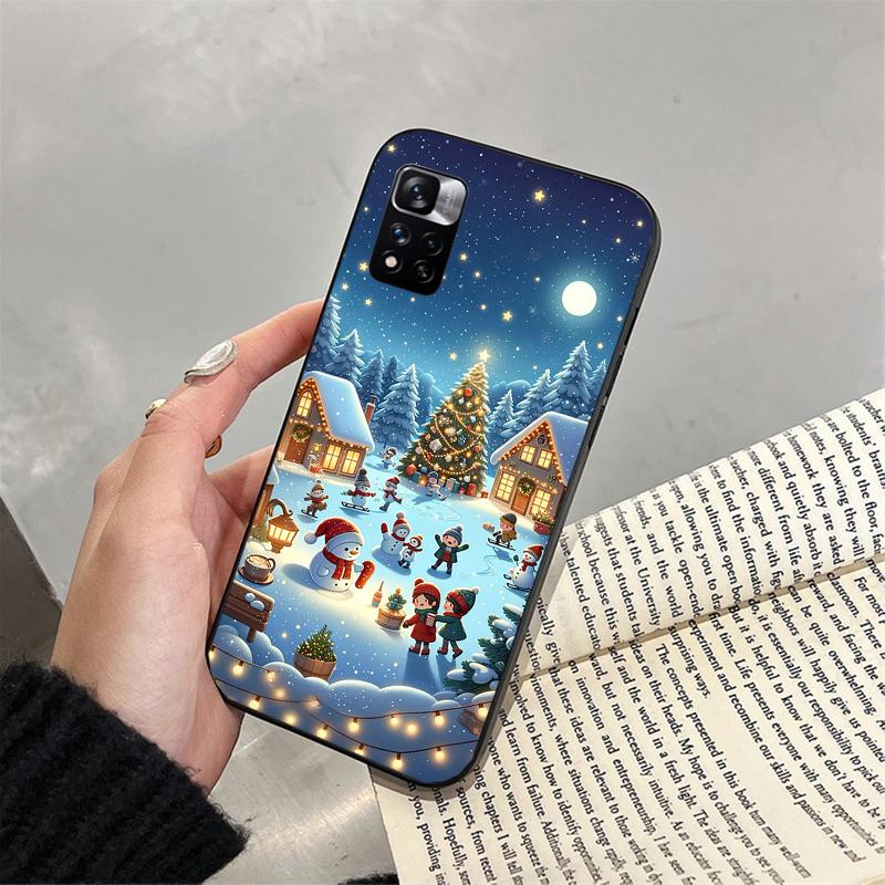 

Cartoon Cute Christmas Aesthetic Funda Phone Case For Xiaomi Redmi note 14 Pro 14 13 12 11 10 Pro 14S 12S 11S Redmi 14C 13C 10 Redmi Note 14 5G