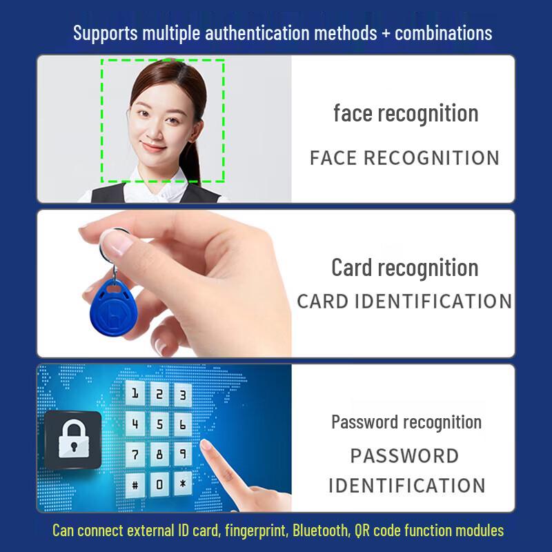 Hikvision 7-inch Face Recognition Access Control Terminal CN plug (adapter included)