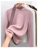 Women's 2025 Warm High-Neck Base Layer Top, Thickened Silk with Lambswool Lining