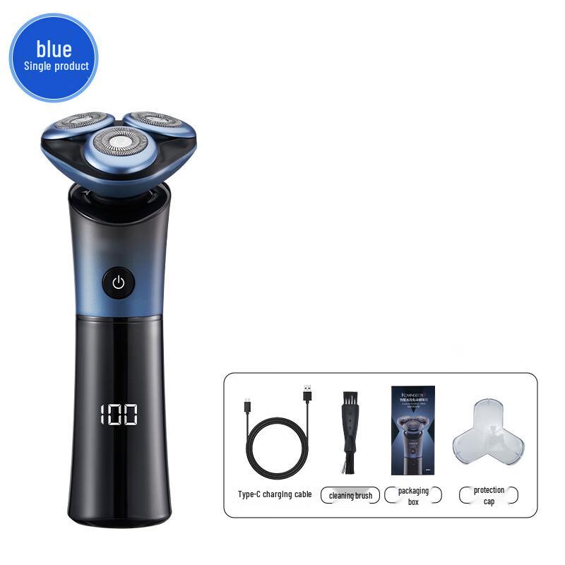 

Акумуляторна електрична бритва з 3 головками