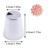 Cake Decorating Tools Flower Icing Piping Nozzle Cream Cupcake Baking Accessories 3pcs Icing Rose Pastry Nozzles