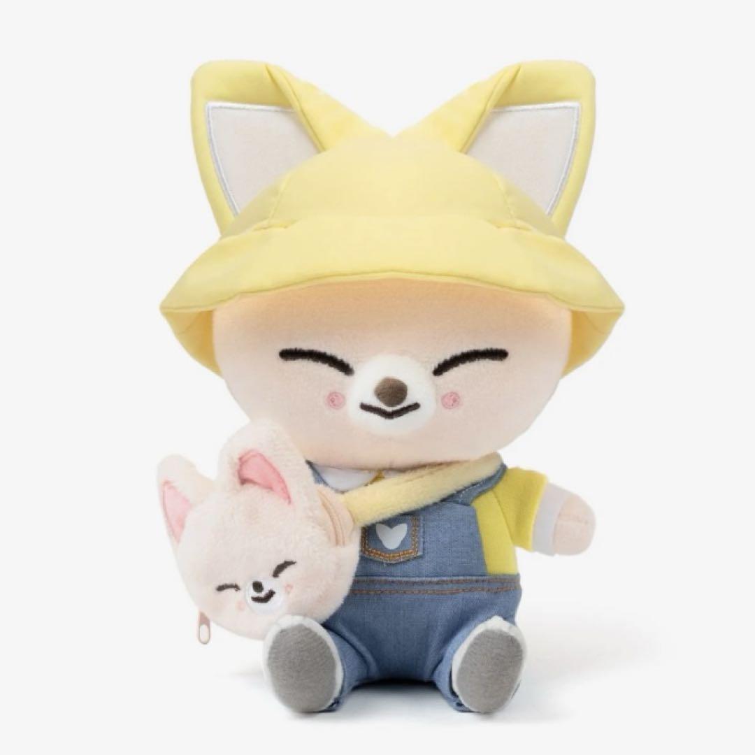 

[USED] Official Foxxy Plush Toy for Kindergarteners and Preschoolers, Stray Kids SKZOO