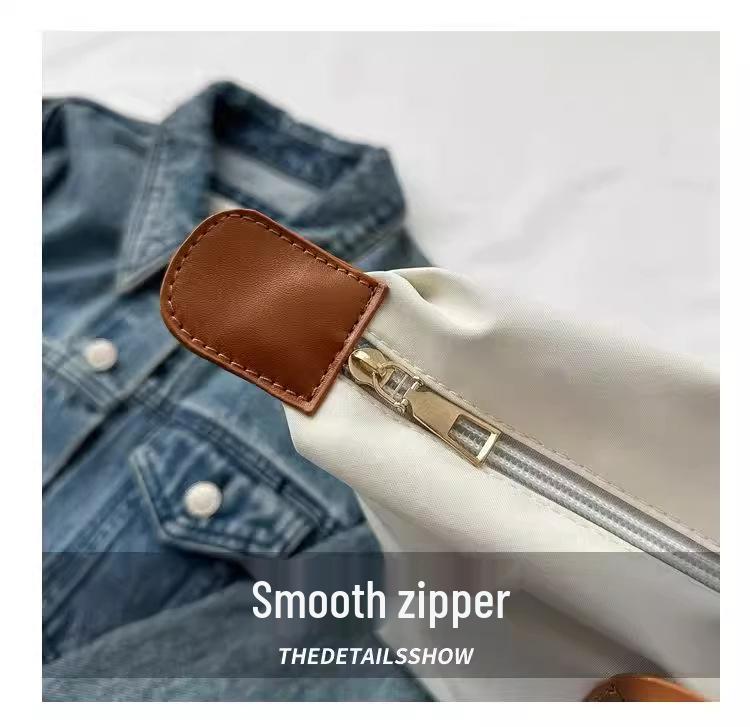 Elegant Dumpling Tote: Stylish, Versatile, and Foldable Women's Shoulder Bag