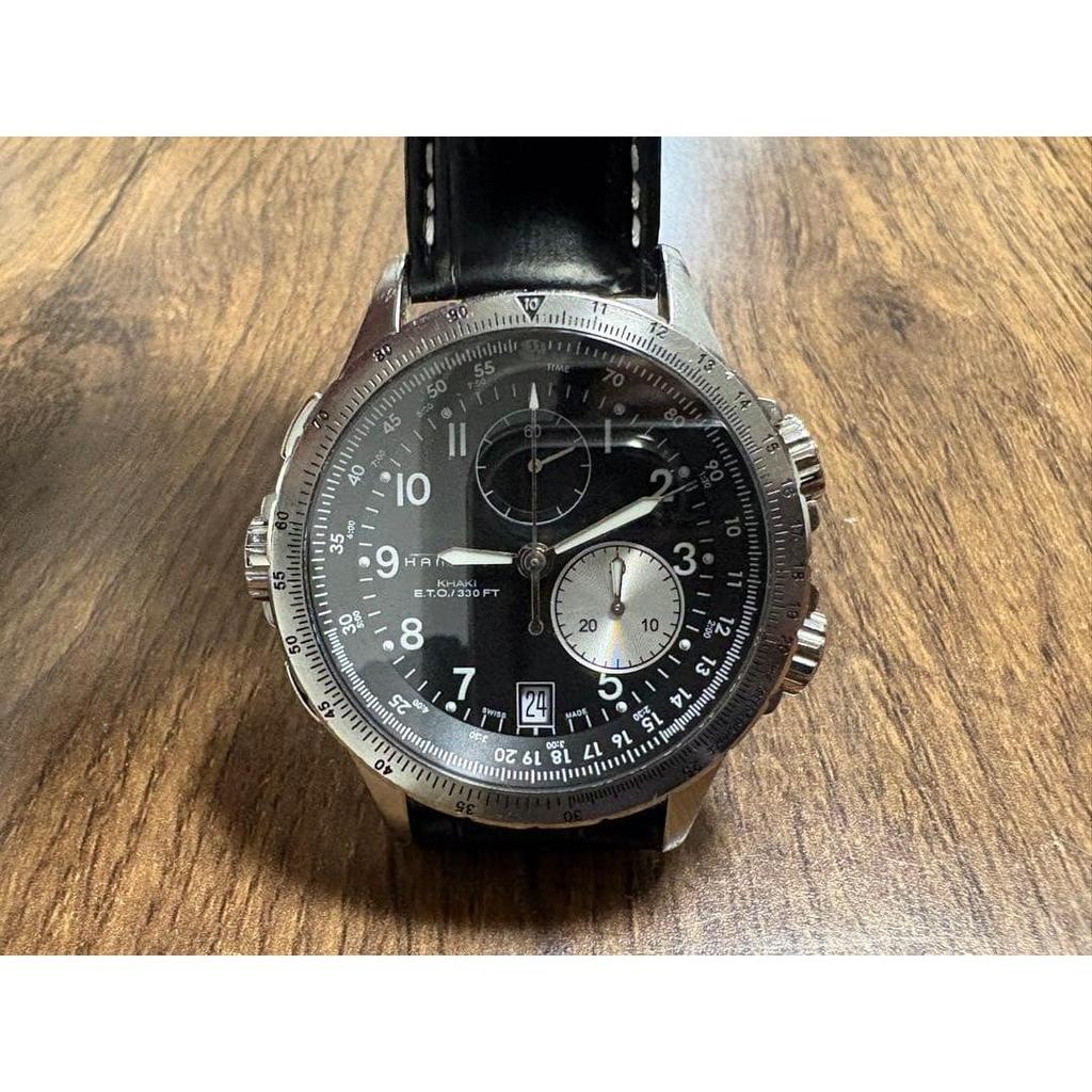 Used Hamilton Khaki E.T.O. Quartz Chrono