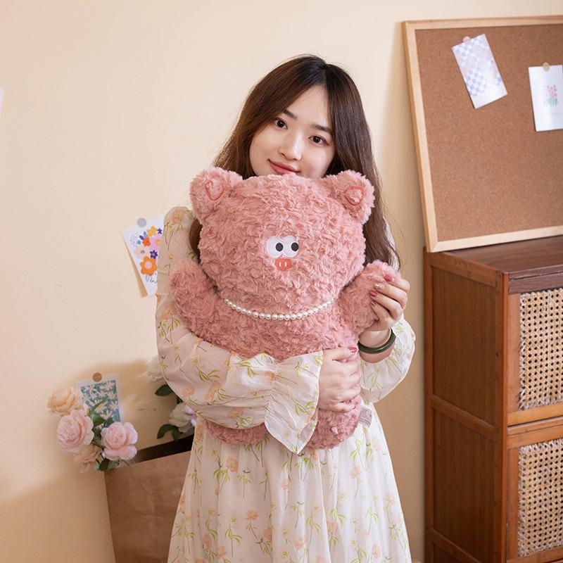 Cartoon Animal Elephant Rabbit Throw Pillow Plush Toy Doll Bear Doll Home Sofa Pillow Doll