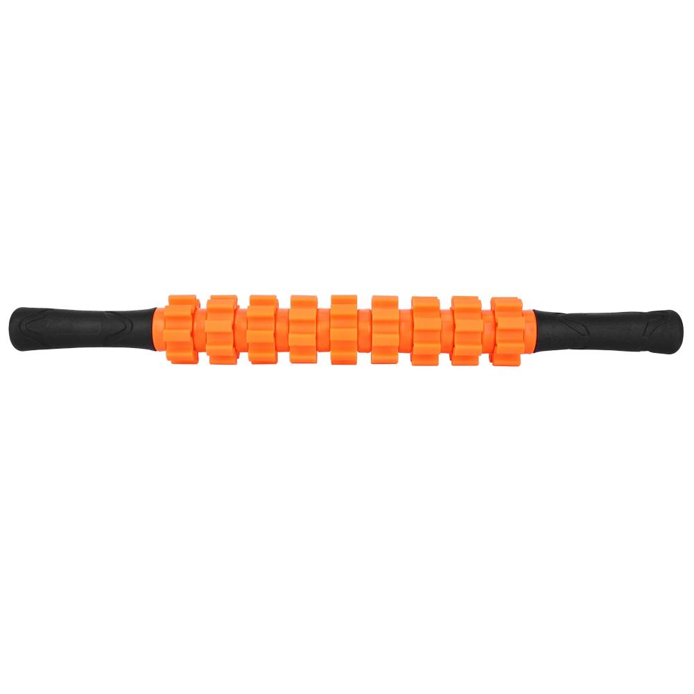 Массажные палки для мышц Фитнес Спорт Палки для фасций Высокопрочные Ролик для расслабления Orange