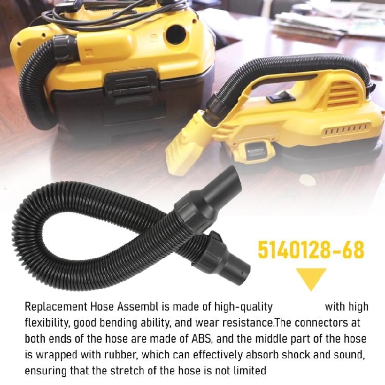 Tubo di ricambio professionale 5140128-68 per aspirapolvere Facile da installare per aspirapolvere Wet Dry DCV580 DCV581H
