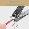 Zinc Alloy Nail Clippers - High-Grade German Craftsmanship, Portable Manicure Tool, Single Pack.