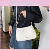 Trendy Spring Solid Color Underarm Bag For Women Chic Stylish Shoulder Bag
