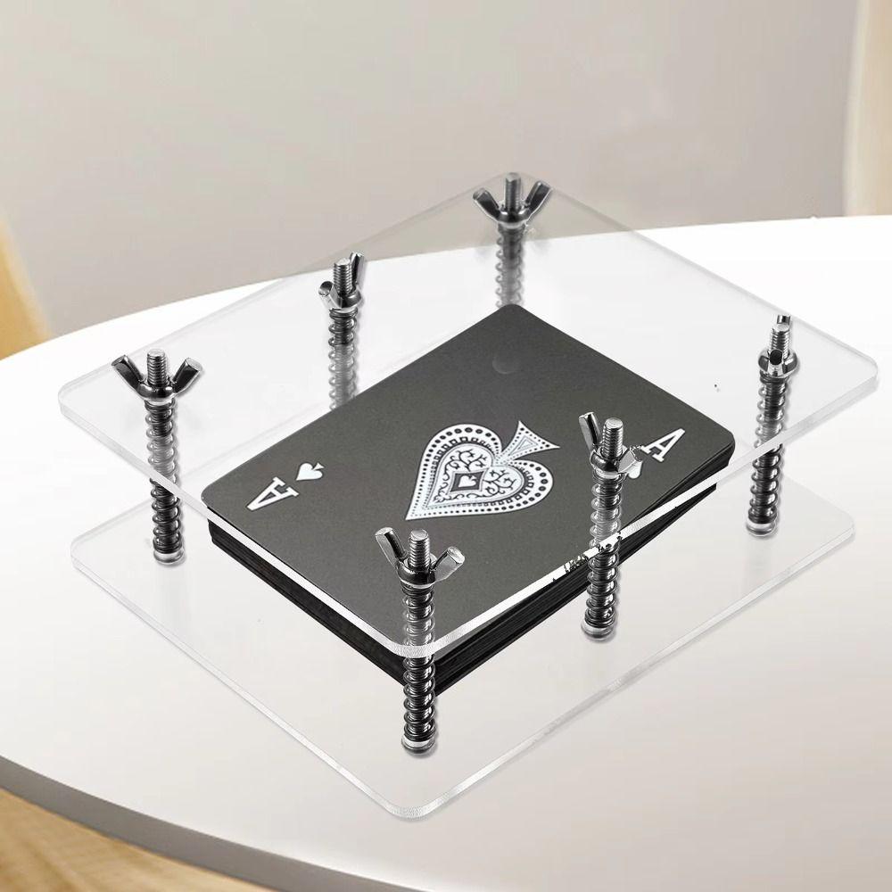 Transparent Card Correcting Device Flatten Tool Card Bending Corrector Trading Card