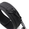 BDSM Random Shot Black Bondage Collar Neck Sleeve Adjustable Necklace Tow Rope Leash Sexy Toys Game Torture Harness Slave