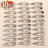 2/30pcs Silver Star Hairpins for Women Stars Filigree Metal Snap Hair Clips Girls Side Hair Grip Y2K Barrettes Hair Accessories