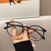 Gafas redondas Unisex para miopía, gafas ultraligeras para hombres y mujeres, gafas para miopía con luz azul, gafas con dioptrías, lentes Retro HD