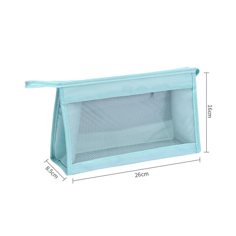 

Storage Bag Cosmetic Handbag Travel Portable Practical Convenient Toiletry Bag синий